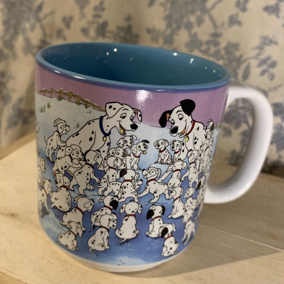 Vintage Disney Cruella DeVille 101 Dalmatians Ceramic Mug - Picture 8 of 8